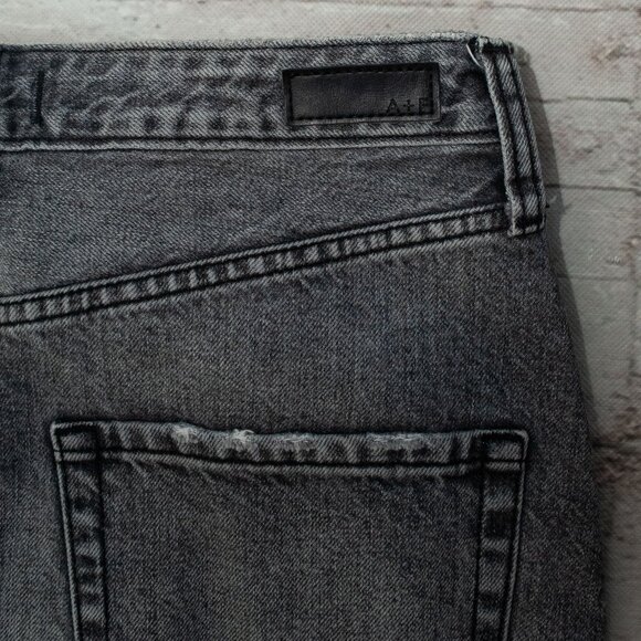 Abercrombie & Fitch Black Denim Mini Skirt size 28 - Picture 5 of 6